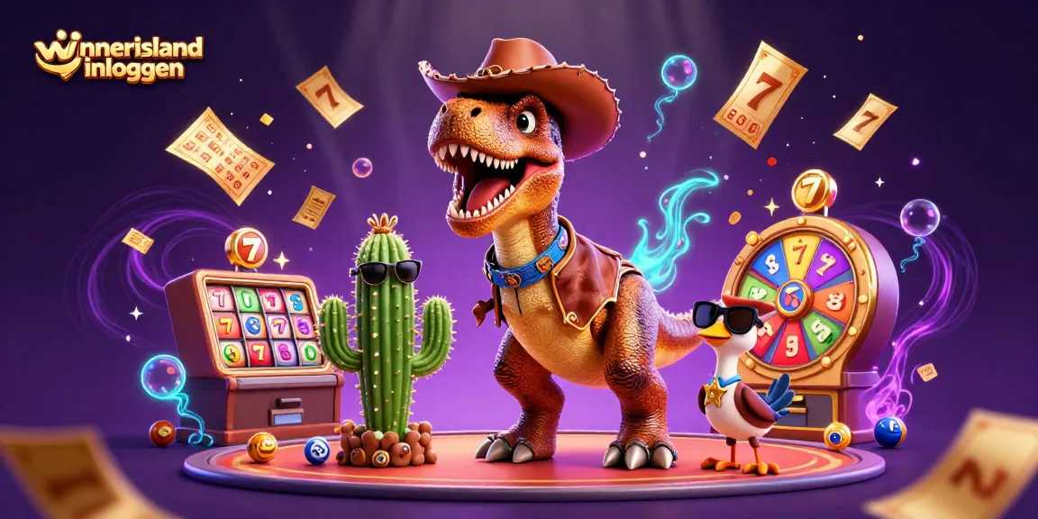Engage with the excitement of winnerisland inloggen as you dive into this vibrant casino scene filled with colorful characters and game elements.